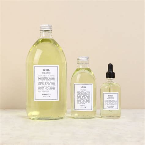 Bath Oil Norfolk Natural Living
