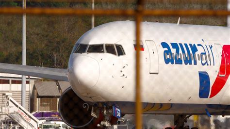 PHUKET THAILAND FEBRUARY 04 2023 Shot Boeing 767 RA 73034 Of