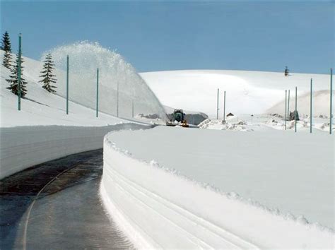 Sr Clearing Snow From The Spirit Lake Memorial Highway A Photo