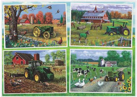 John Deere Classic 1000 Pieces Ravensburger Puzzle Warehouse