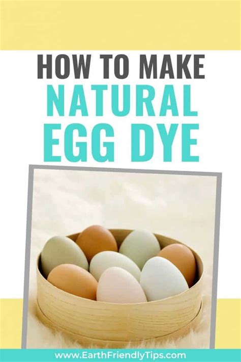 How To Naturally Dye Eggs Earth Friendly Tips