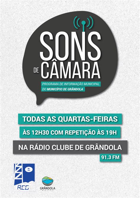 Programa de Rádio Sons de Câmara Grândola