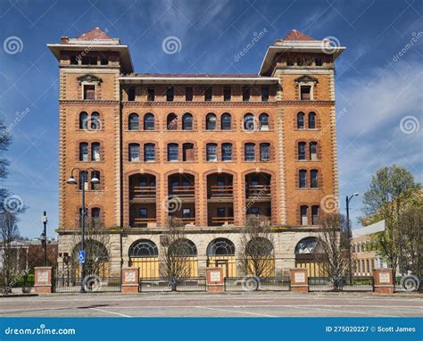 The Waldo Hotel In Clarksburg West Virginia Usa 2023 Stock Image