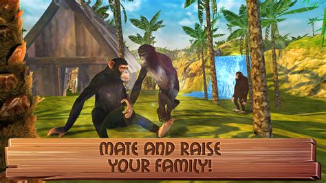 Chimpanzee Jungle Monkey Simulator 3D:Amazon.fr:Appstore for Android