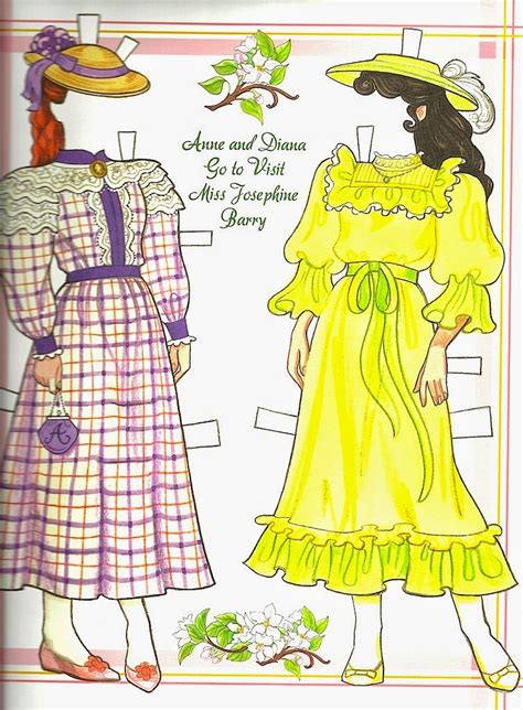 The Paper Collector Anne Of Green Gables Paper Doll By Eileen Rudisill