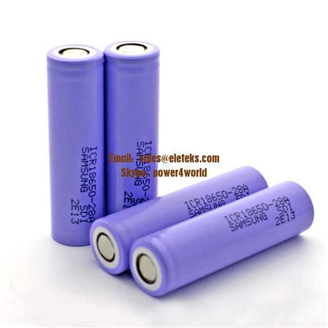 Samsung Sdi Icr A Mah V Li Ion Battery Rechargeable