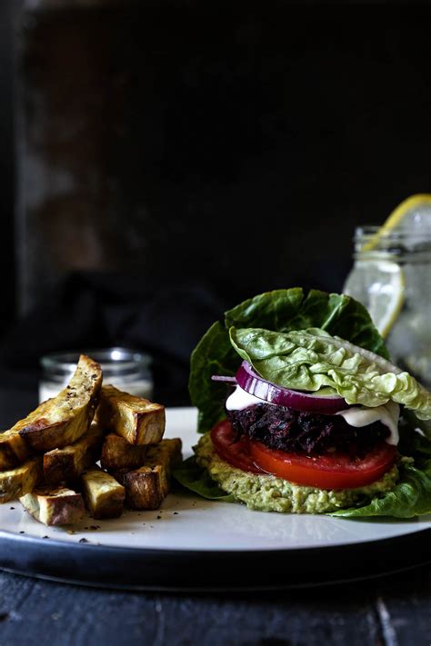 The Ultimate Beetroot Bean Burger Swoon Food