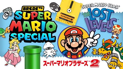 Super Mario Bros The Lost Levels Super Mario Special Youtube