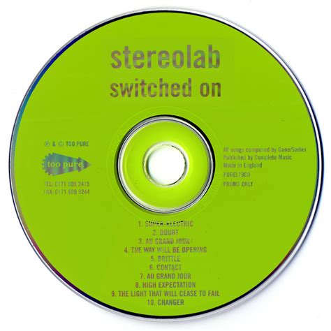 Stereolab Switched On 1999 Cd Discogs