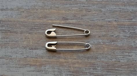 1 Inch Safety Pin Jewelry Sterling Silver Safety Pin Earrings Etsy