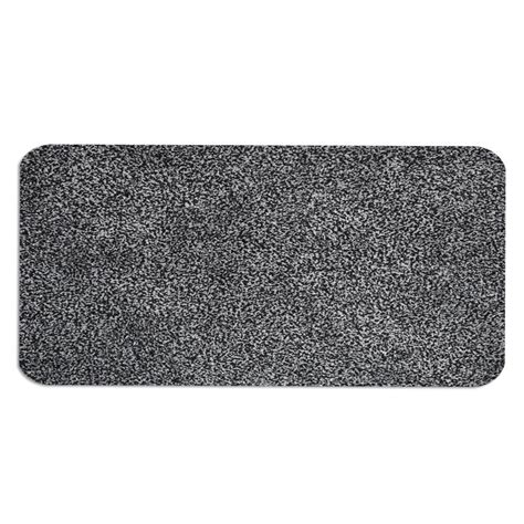 Dirt Stopper Grey Barrier Door Mats 3 Sizes Anti Slip Machine Washable