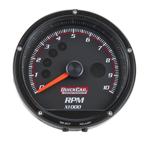 Quickcar 63 002 Tachometer Redline Multi Recall 10000 Rpm