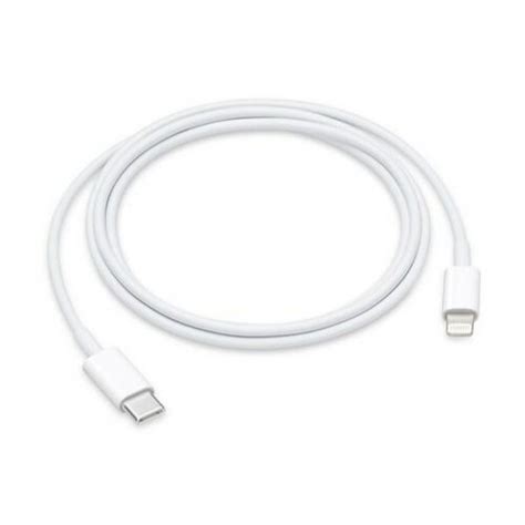 APPLE MX0K2ZM/A 1m Biały Kabel USB-C - Lightning - niskie ceny i opinie ...