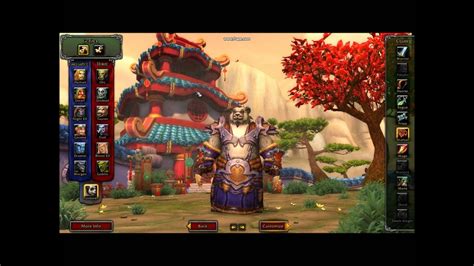 World Of Warcraft Mists Of Pandaria Pandaren Classes Youtube