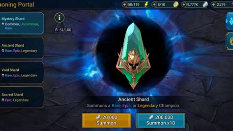 Raid Shadow Legend Opening Shards Event Got A Legendary YouTube