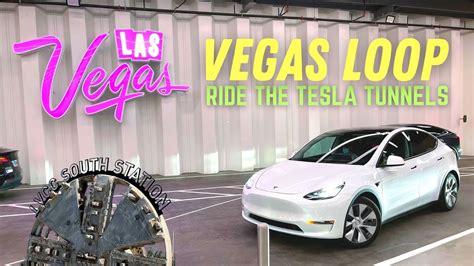 Vegas Loop Full Tour Elon Musks New Vegas Tesla Tunnels Full Guide