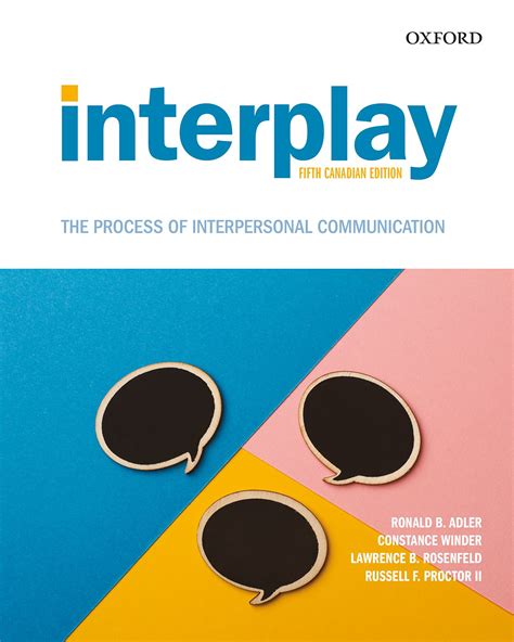 Interplay The Process Of Interpersonal Communication Ce Student