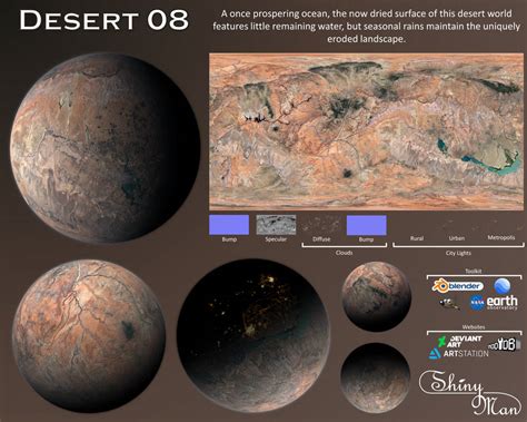 Desert Planet 08 by SchinyMan on DeviantArt