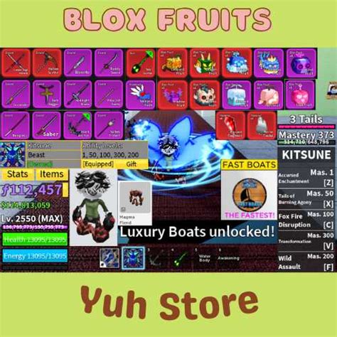 Blox Fruit Account Lv Max Full Gear Awaken Shark Fish Race V