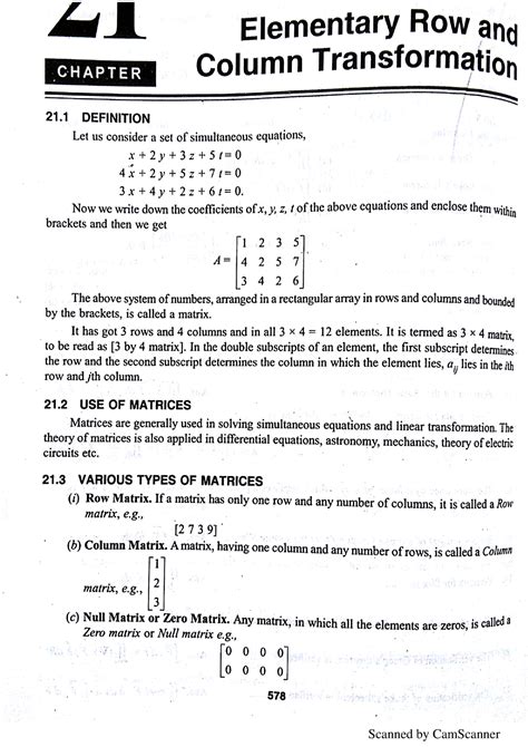 Matrix Mcq Question B Tech Cse Studocu