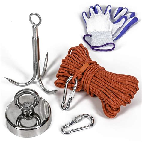 Fishing Magnet Kit With Grappling Hook Cash Back - RebateKey
