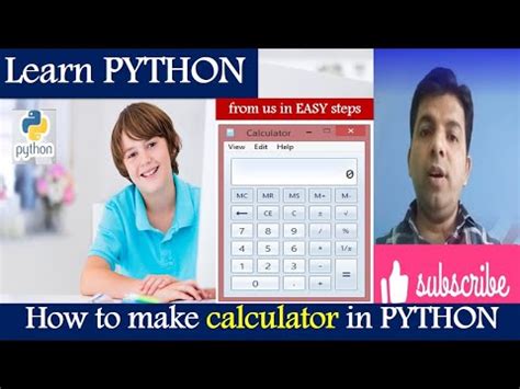 How To Make Calculator In Python Youtube