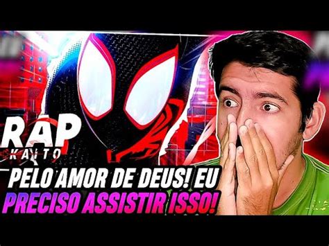 REACT Perigo Miles Morales Homem Aranha Através do Aranhaverso