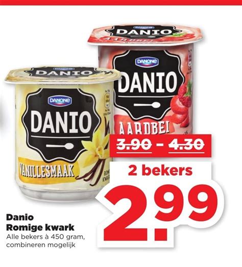 Danio Romige Kwark Gram Aanbieding Bij Plus