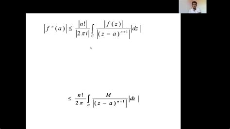 Complex Analysis Cauchys Inequality Liouvilles Theorem And