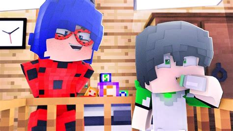 Ladybug Cuidou Do Pequeno D Ko Por Horas No Minecraft Youtube