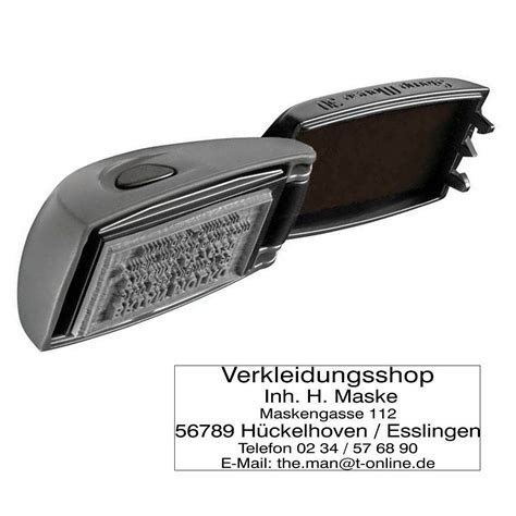 Colop Textstempel Individualisierbar Eos Stamp Mouse Selbstf Rbend