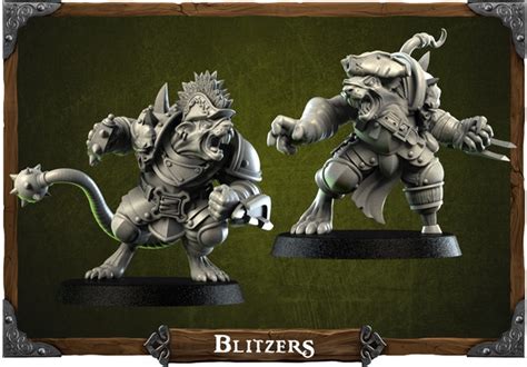 Punga Miniatures The Pi Rats Blood Bowl