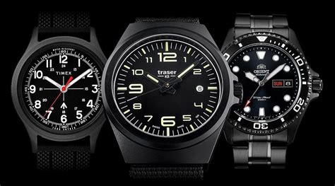 The Best Black Wrist Watches For Men