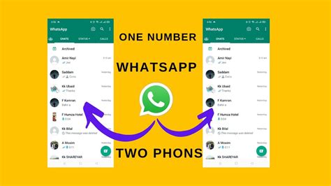 How To Use One Whatsapp Account On Two Device Ek Number Se Mobile Me