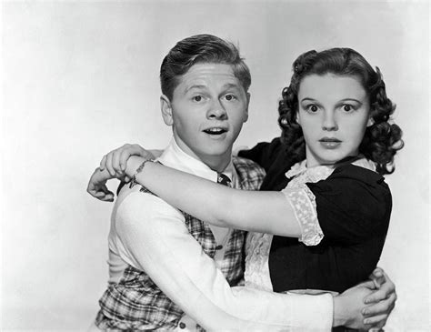 Mickey Rooney And Judy Garland In Love Finds Andy Hardy 1938