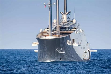 SEGELYACHT A größte Segelyacht der Welt 600M