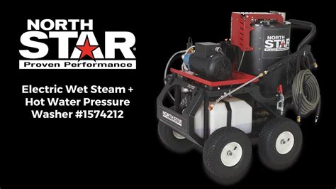 Northstar Electric Wet Steam Hot Water Pressure Washer Youtube