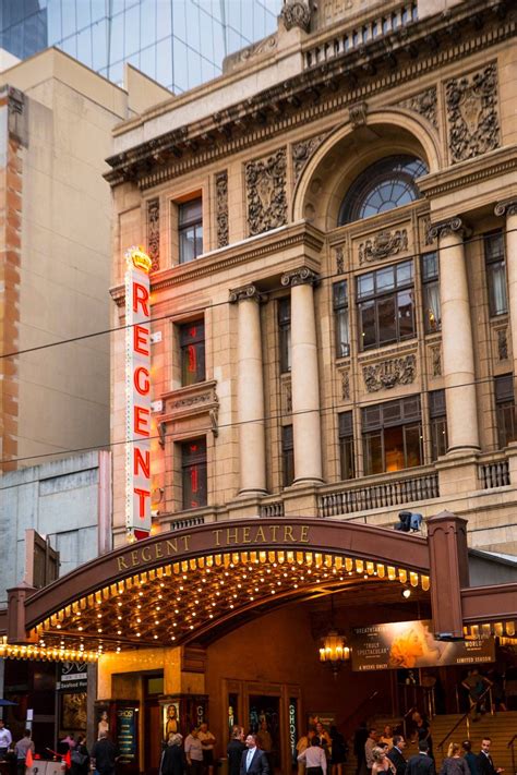 The Regent Theatre Theatre Architecture Victoria Australia Melbourne