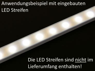 Led Profil Alu Opal M F R Led Streifen So Tech De