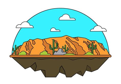 Grand Canyon Vector Illustration Vector Illustration Illustration