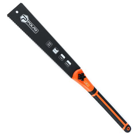 Ножовка японская по дереву Polax двухсторонняя с тефлоновым покрытием ...