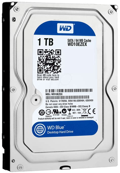 WD10EZEX 1TB Festplatte WD Blue Desktop Bei Reichelt Elektronik