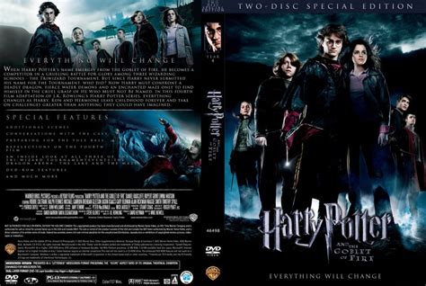 Harry Potter And The Goblet Of Fire Dvd Cover