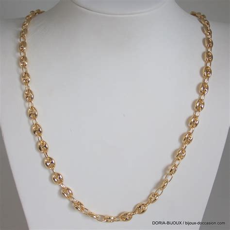 Chaine Or 18k 750 Maille Marine 60cm 3075grs Latelier Des Bijoux