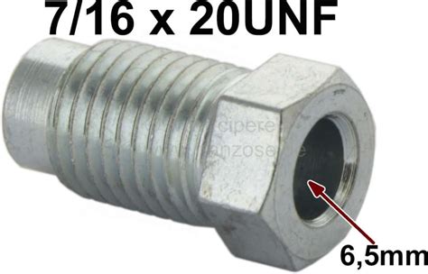 Raccord De Tube X Unf Pour Tubes De Mm Pour Tubes De Frein