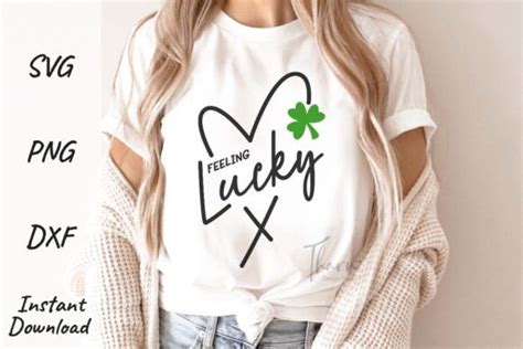 Feeling Lucky Svg St Pratricks Day Graphic By Dsigns · Creative Fabrica