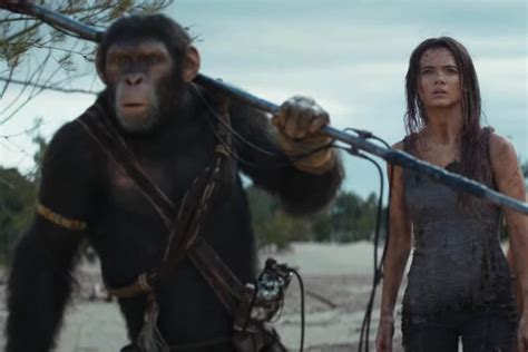 Kingdom Of The Planet Of The Apes Trailer Freya Allen And Owen Teague