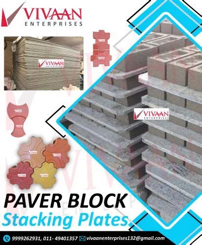 VIVAAN Grey Plastic Sheets For Paver mould, Size: 8X4, Thickness: 8 X 4 ...