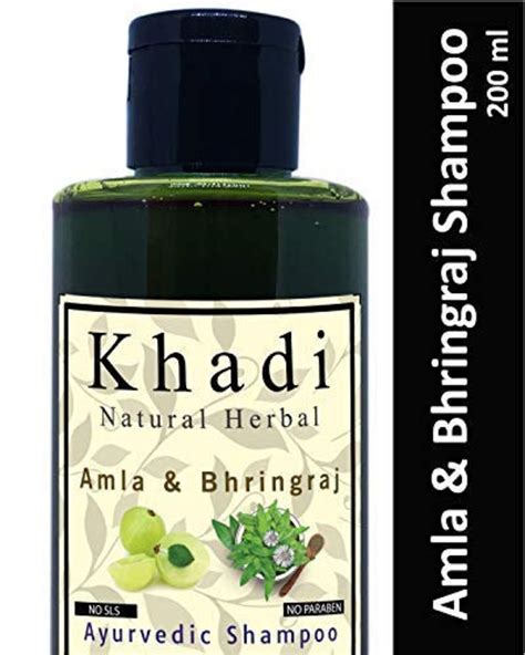 Khadi Natural Herbal Amla Bhringraj Shampoo For Men Women Etsy