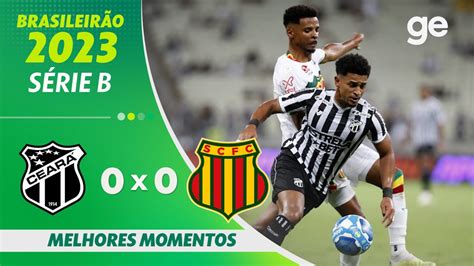 CearÁ 0 X 0 Sampaio CorrÊa Melhores Momentos 32ª Rodada BrasileirÃo